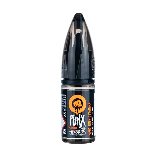 Mango, Peach & Pineapple Nic Salt E-Liquid by Riot Squad Punx