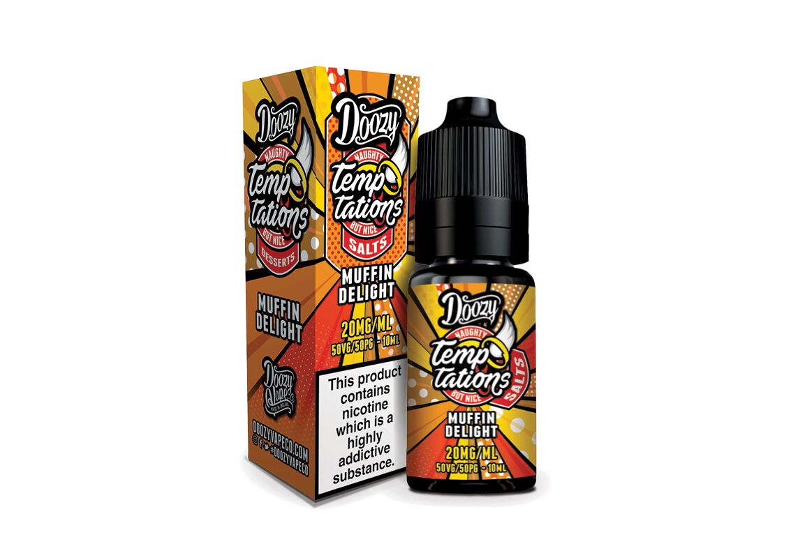 Muffin Delight Nic Salt E-Liquid by Doozy Temptations