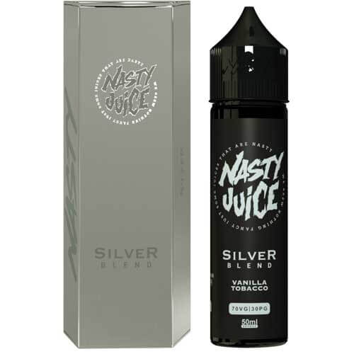 Silver Blend 50ml Shortfill E-Liquid by Nasty Tobacco Series