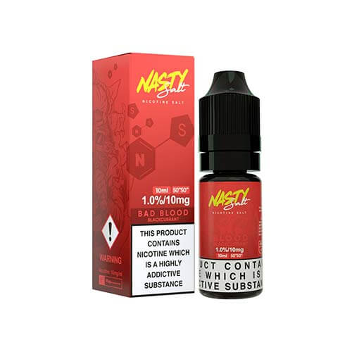 Bad Blood Nic Salt E-Liquid by Nasty Salt