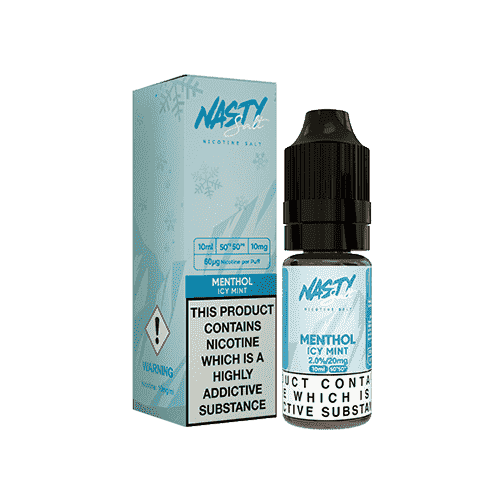 Menthol Nic Salt E-Liquid by Nasty Salt