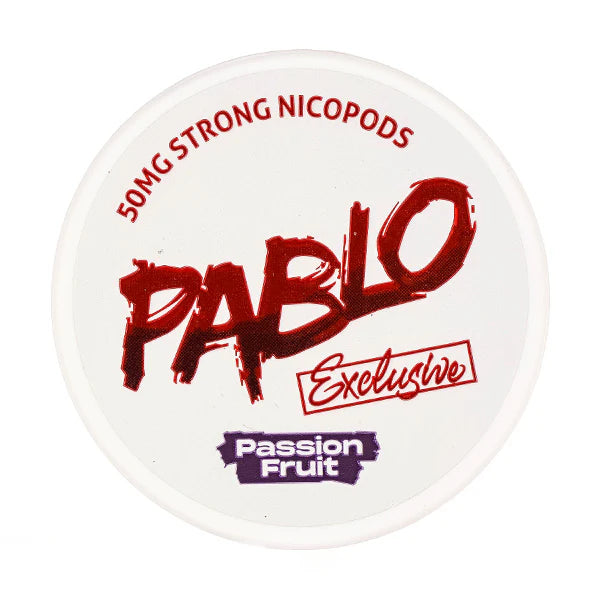 Passionfruit Nicotine Pouches by Pablo Exclusive