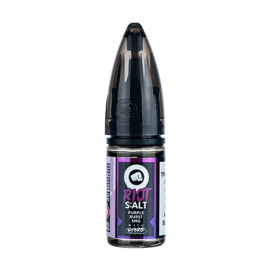 Purple Burst Nic Salt E-Liquid by Riot S:alt