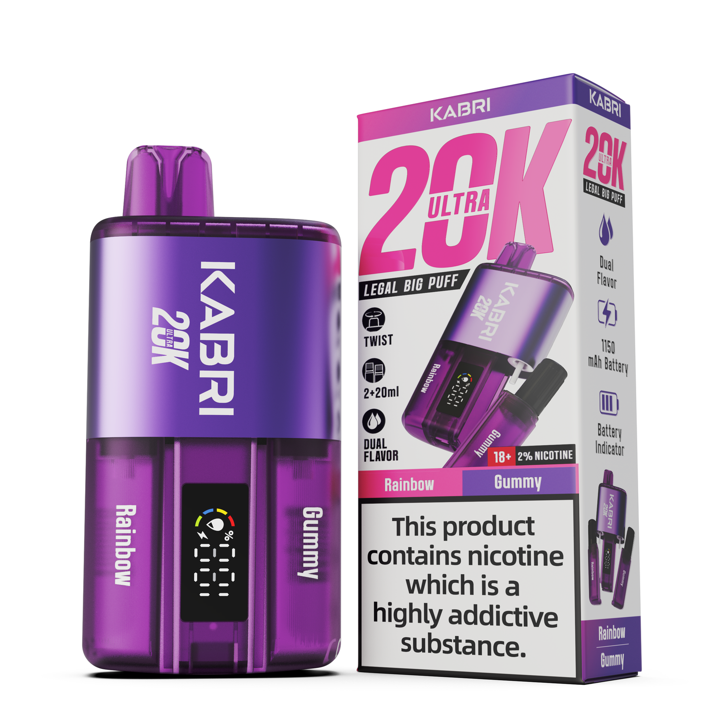 Kabri Ultra 20K Puffs Disposable Vape