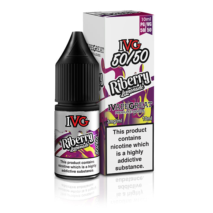 IVG 50/50 Riberry Lemonade 10ml E-Liquid