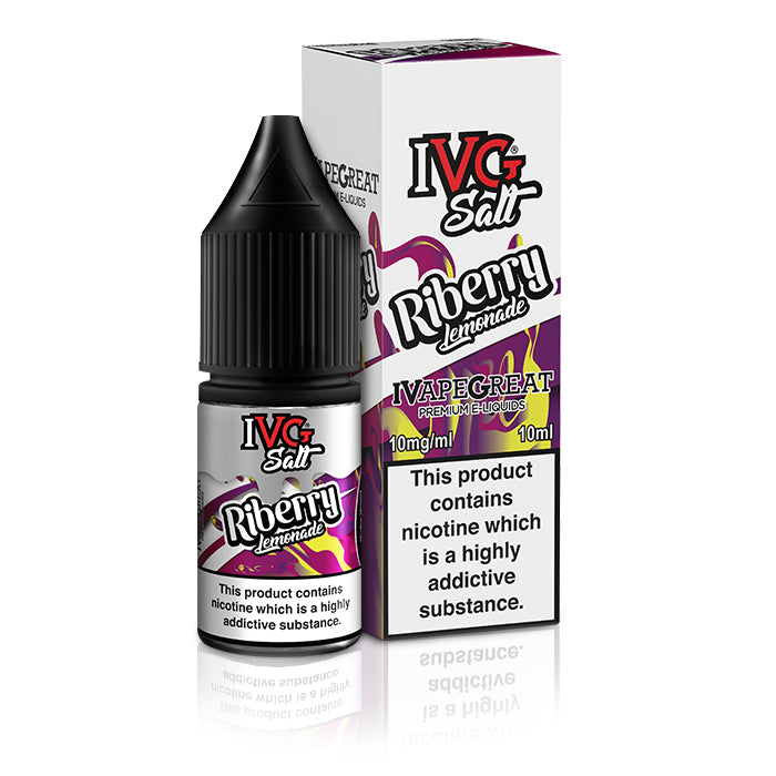 Riberry Lemonade Nic Salt E-Liquid by IVG Salts