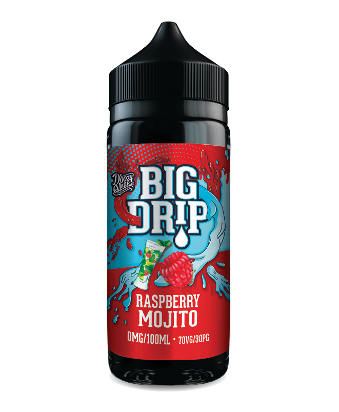 Raspberry Mojito E-Liquid 100ml Shortfill E-Liquid  by Big Drip