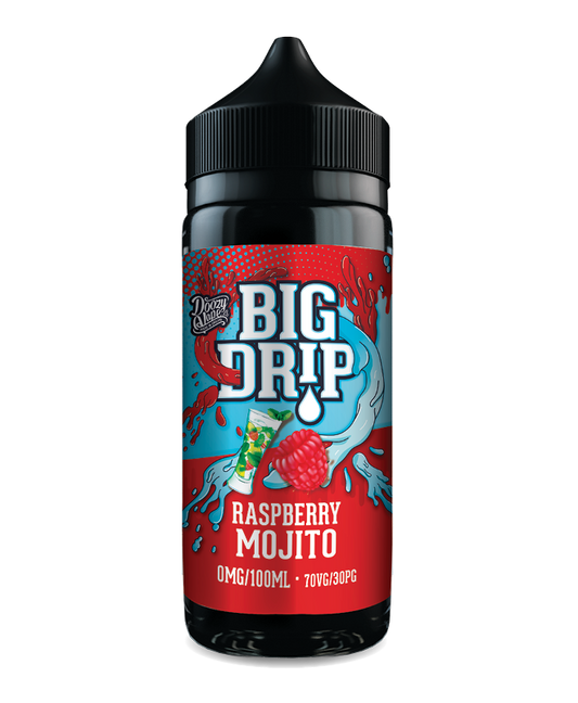 Big Drip Raspberry Mojito E-Liquid 100ml Shortfill E-Liquid