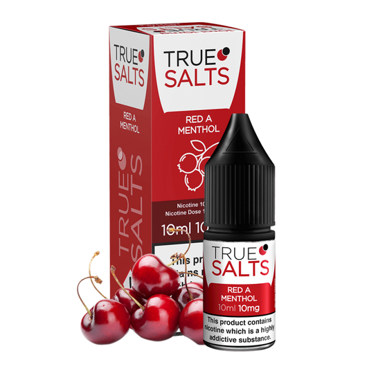 Red A Menthol 10ml Nic Salt E-Liquid by IVG True Salts