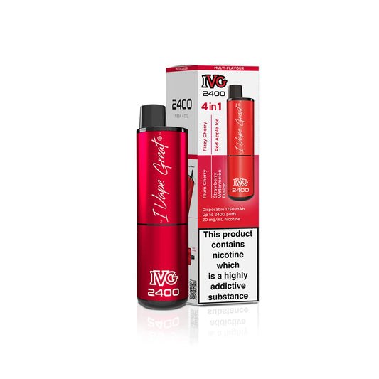 Red Edition IVG 2400 Disposable Vape