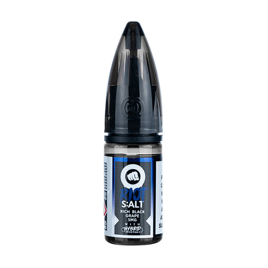 Rich Black Grape Nic Salt E-Liquid by Riot Black Edition