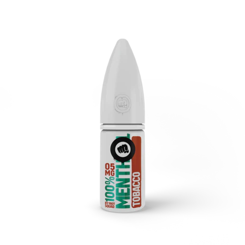 Menthol Tobacco Nic Salt E-Liquid by Riot Squad