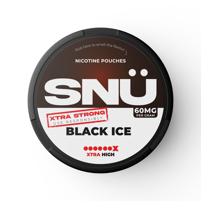 Black Ice Nicotine Pouches by SNU