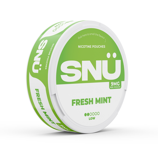 Fresh Mint Nicotine Pouches by SNU