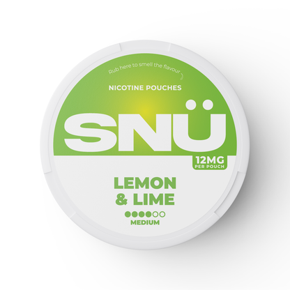 Lemon & Lime Nicotine Pouches by SNU