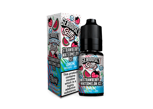 Seriously Fusionz Salty Strawberry Watermelon Ice Nic Salt E-liquid