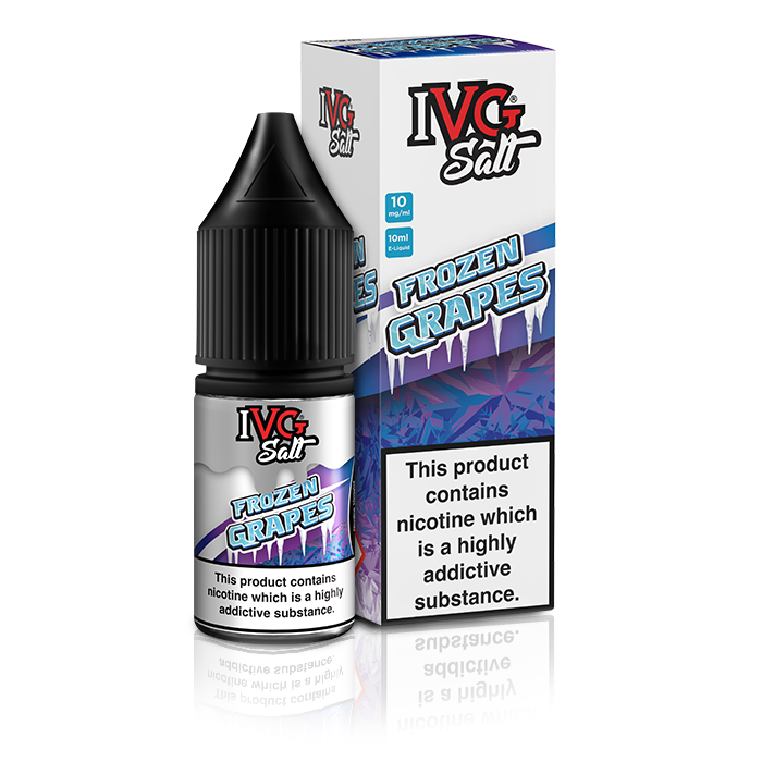 Grapes 10ml Nic Salt E-Liquid by IVG Frozen