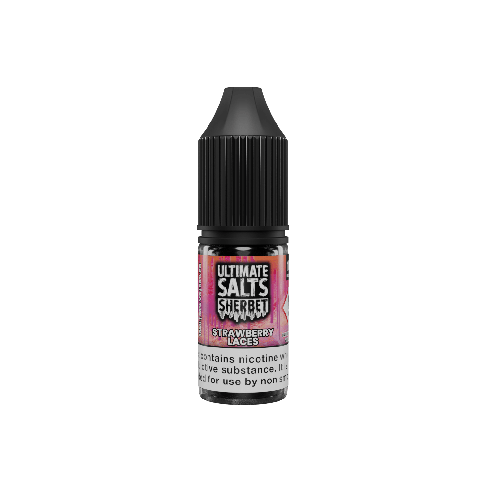 Ultimate Sherbet - Strawberry Laces 10ml Nic Salt E-Liquid