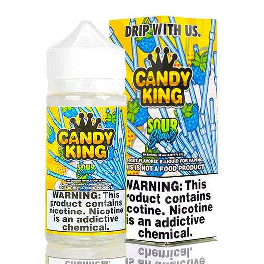 Sour Straws 100ml Shortfill E-Liquid by Candy King