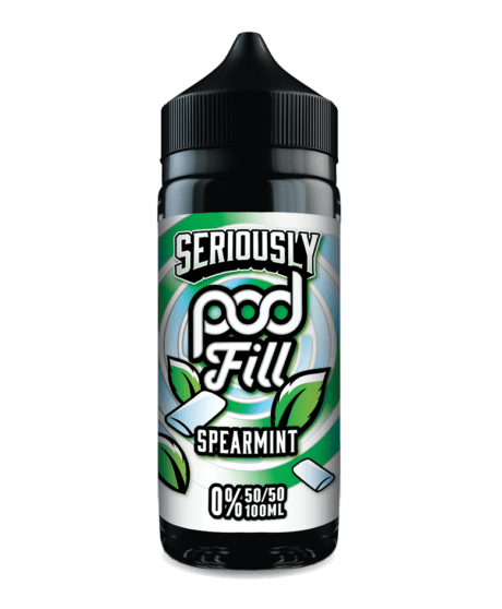 Seriously Pod Fill Spearmint 100ml Shortfill E-Liquid