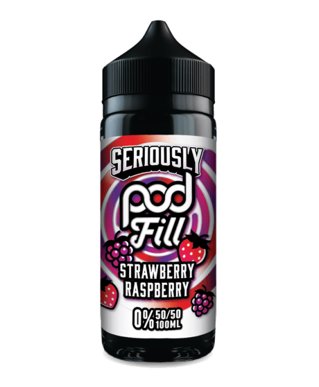 Seriously Pod Fill Strawberry Raspberry 100ml Shortfill E-Liquid