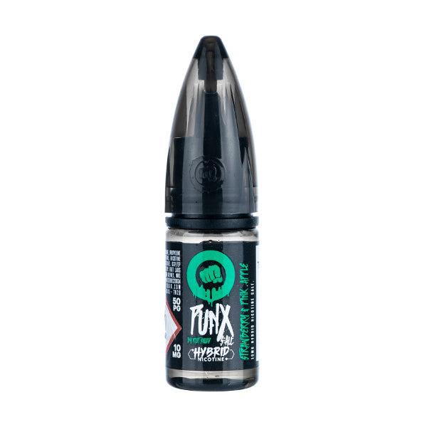 Strawberry & Pink Apple Nic Salt E-Liquid by Riot Squad Punx