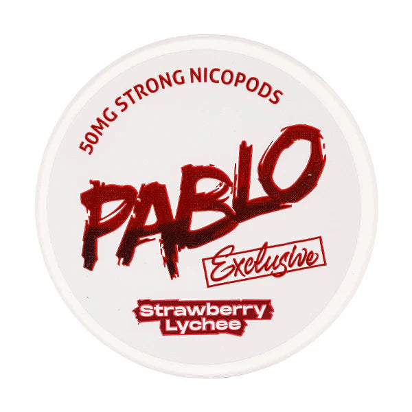 Strawberry Lychee Nicotine Pouches by Pablo Exclusive