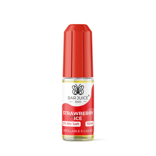 Strawberry Ice Nic Salt E-Liquid by Bar Juice 5000