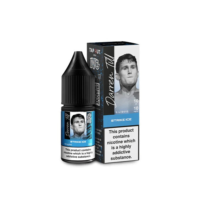 Strike Ice Nic Salt E-Liquid by IVG Darren Till