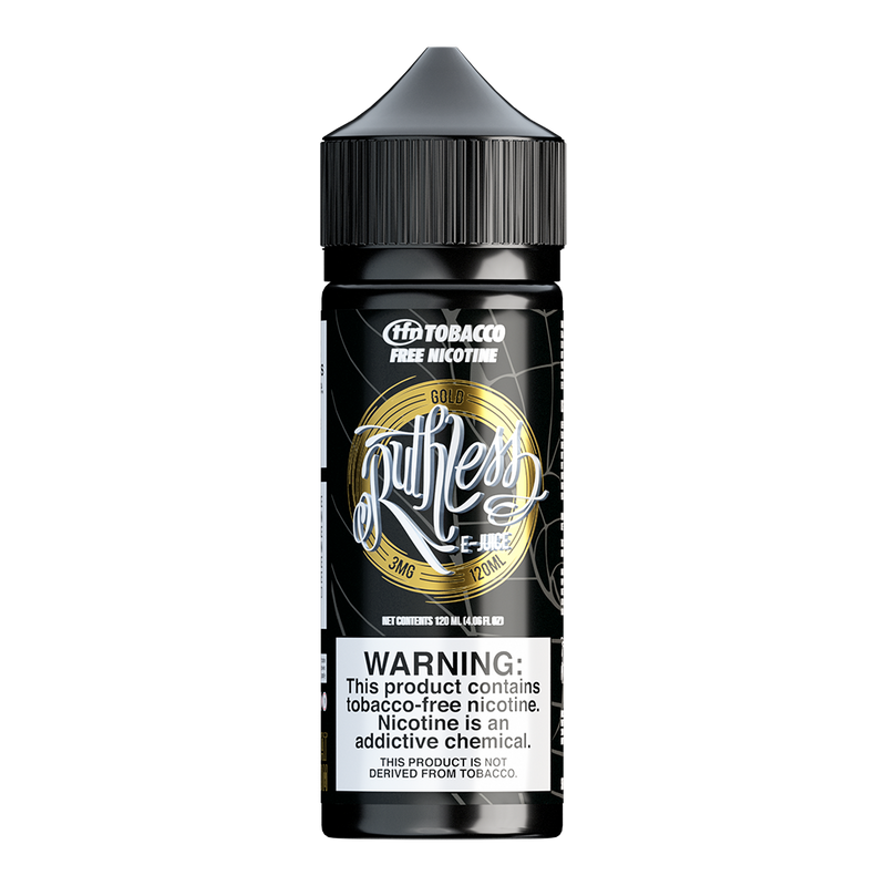 Ruthless - Gold Vape Juice 100ml Shortfill E-Liquid