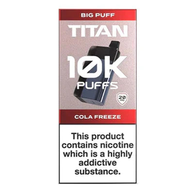 Titan 10k Rechargeable Disposable Vape