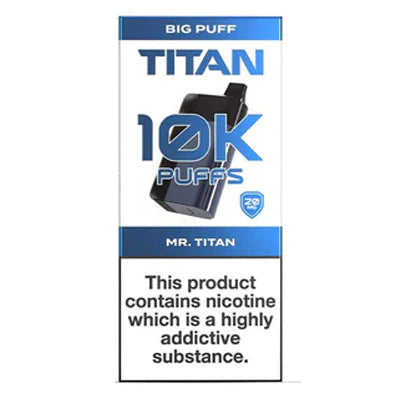 Titan 10k Rechargeable Disposable Vape