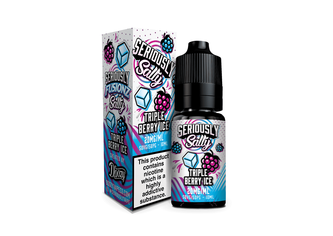 Seriously Fusionz Salty Triple Berry Ice Nic Salt E-liquid