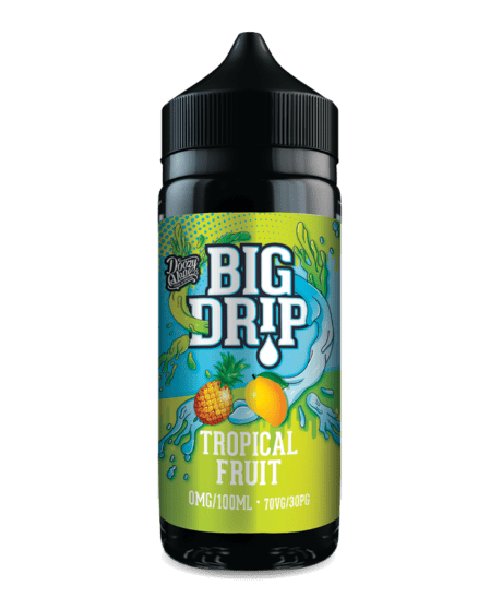 Big Drip Tropical Fruit E-Liquid 100ml Shortfill E-Liquid