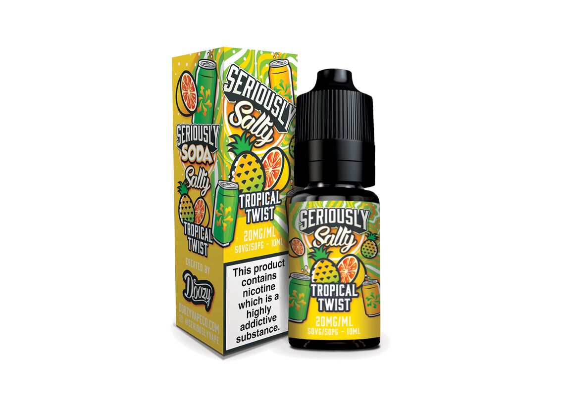 Seriously Soda Tropical Twist Nic Salt E-liquid