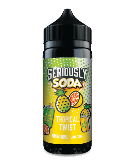 Seriously Soda Tropical Twist 100ml Shortfill E-Liquid