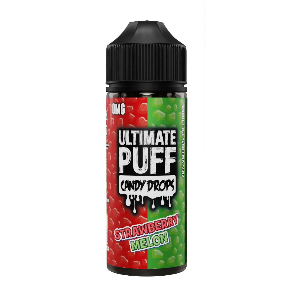 Strawberry Melon 100ml Shortfill E Liquid by Ultimate Puff Candy Drops