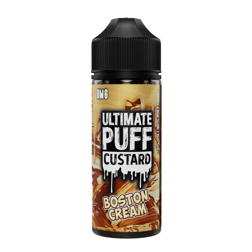 Ultimate Puff Custard - Boston Cream 100ml Shortfill E-Liquid