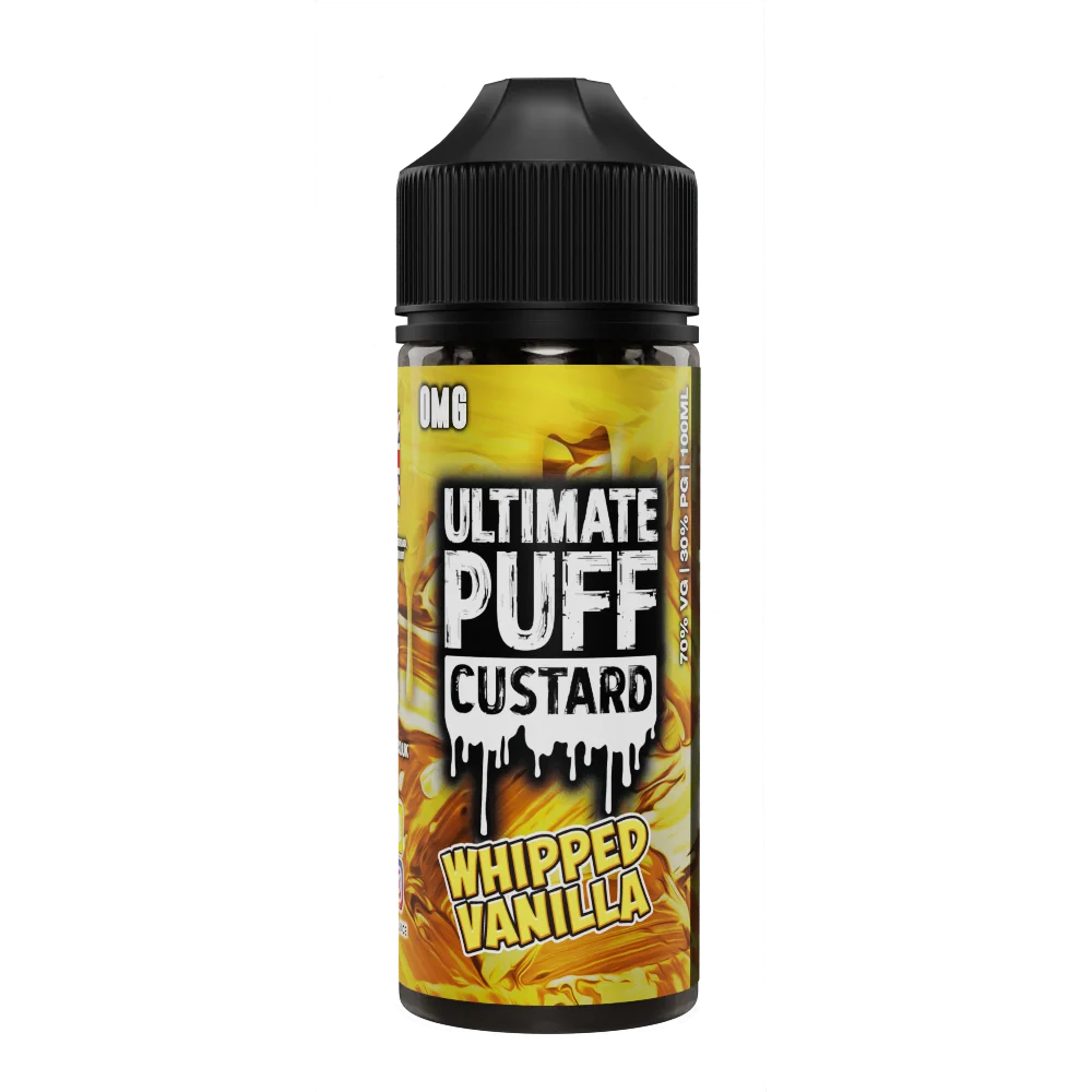 Ultimate Puff Custard - Whipped Vanilla 100ml Shortfill E-Liquid