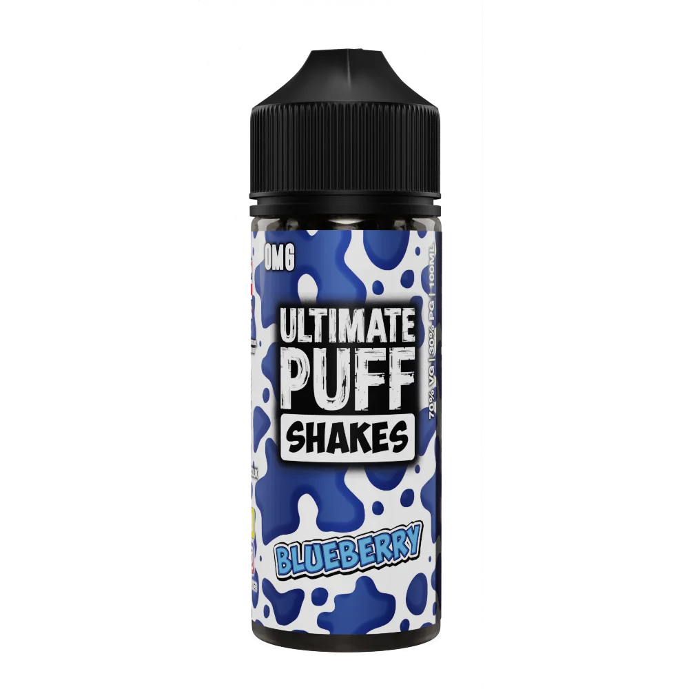 Ultimate Puff Shakes - Blueberry 100ml Shortfill E-Liquid