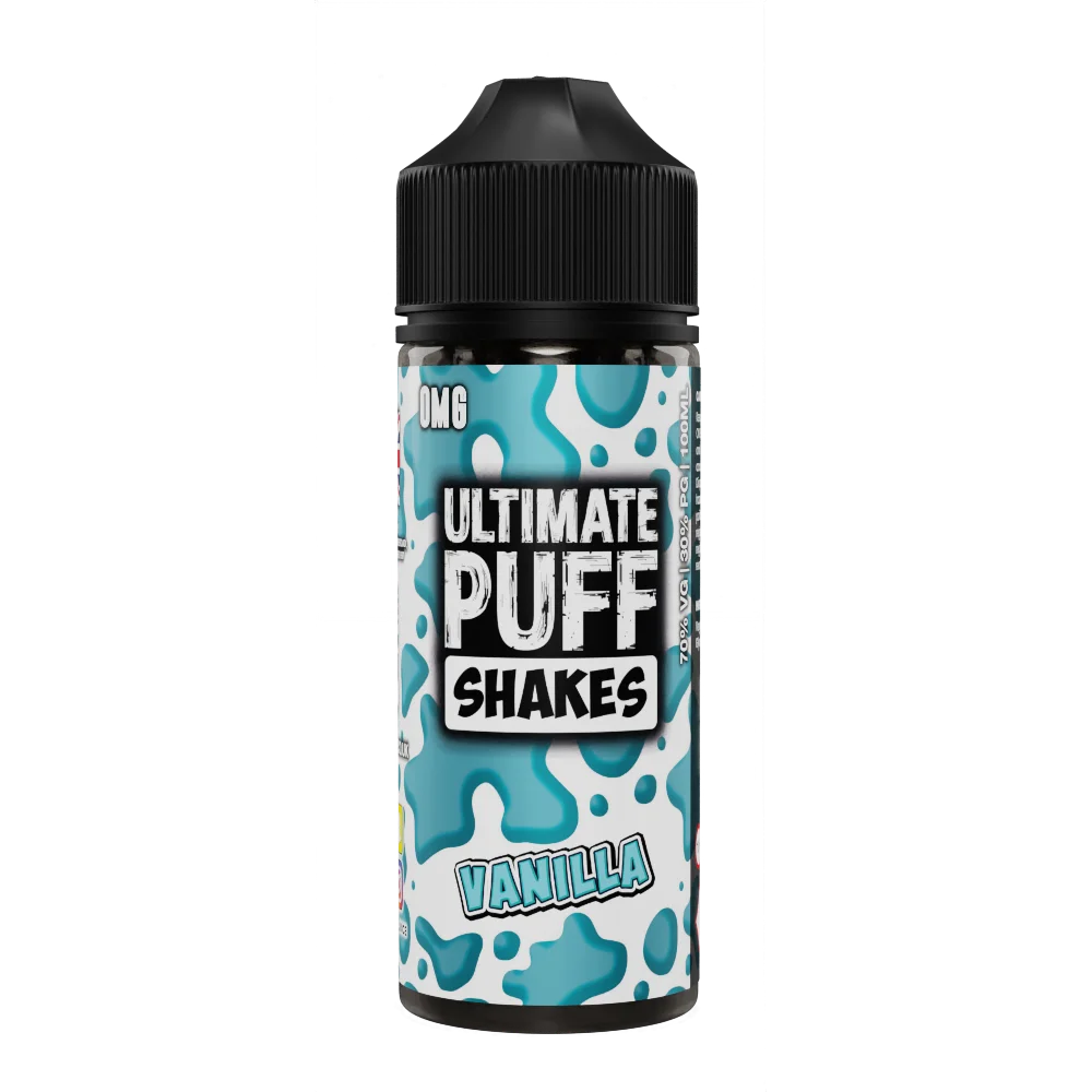 Ultimate Puff Shakes - Vanilla 100ml Shortfill E-Liquid