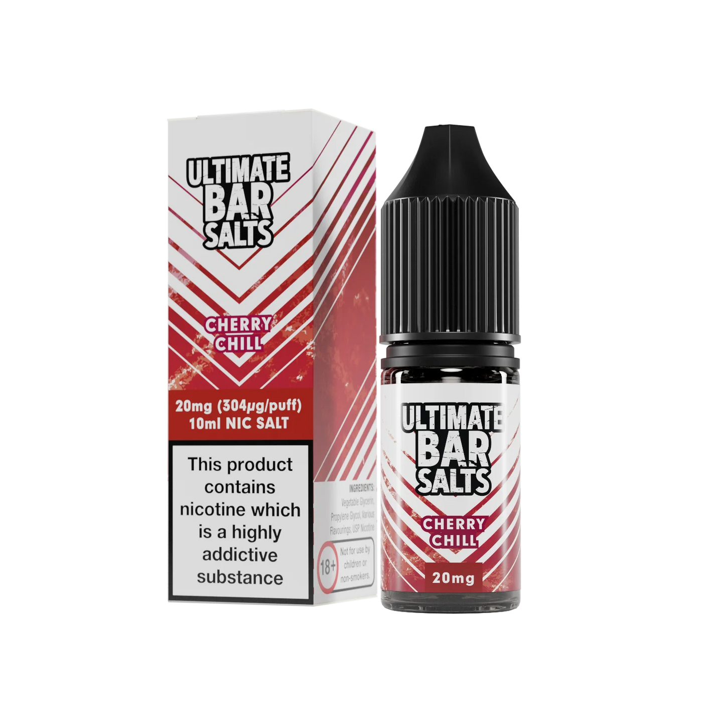 Ultimate Bar Salts - Cherry Chill 10ml Nic Salt E-Liquid