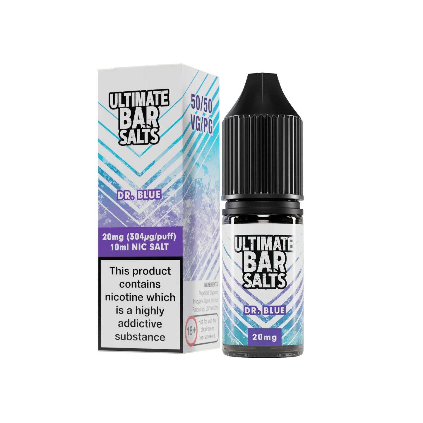 Dr Blue Nic Salt E-Liquid by Ultimate Bar Salts