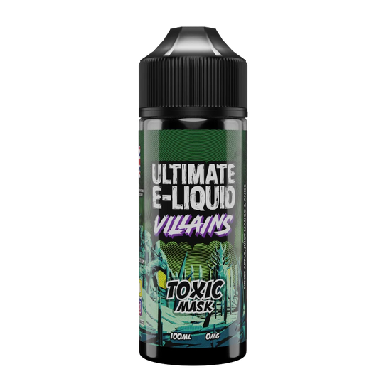 Toxic Mask 100ml Shortfill E-liquid by Ultimate Villains