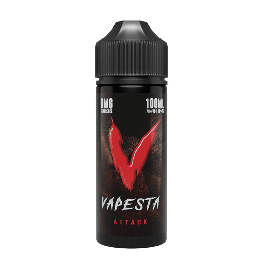 Attack 100ml Shortfill E-Liquid by Vapesta