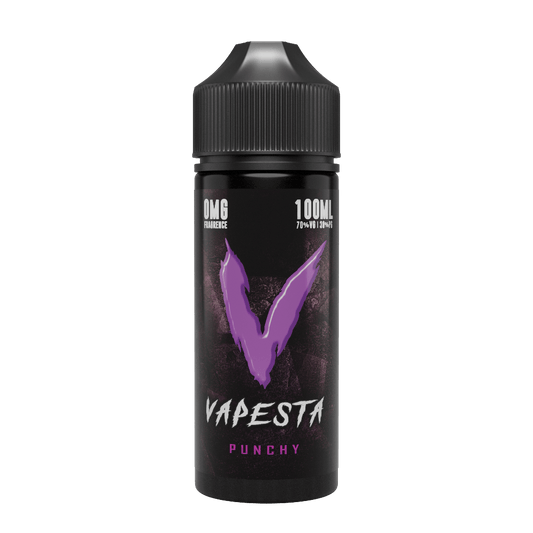 Punchy 100ml Shortfill E-Liquid by Vapesta