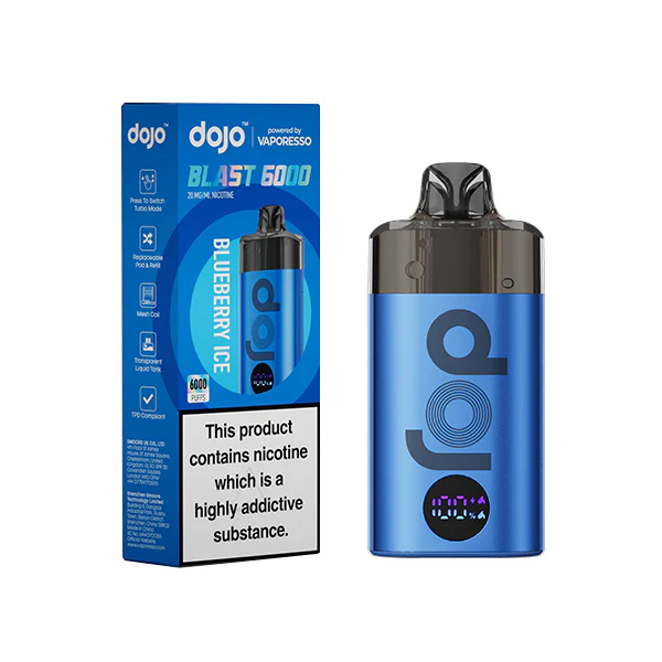 Vaporesso Dojo Blast 6000 Blueberry Ice