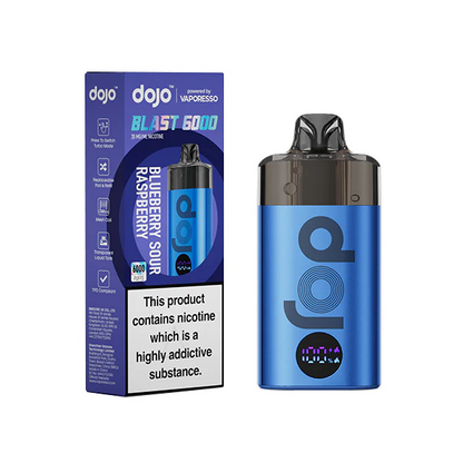 Vaporesso Dojo Blast 6000 Blueberry Sour Raspberry