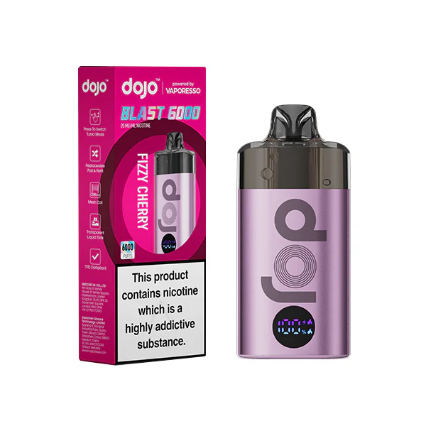 Vaporesso Dojo Blast 6000 Fizzy Cherry