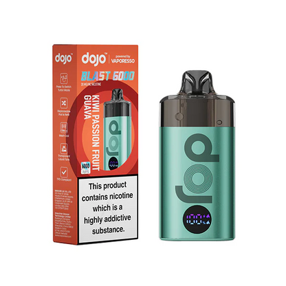 Vaporesso Dojo Blast 6000 Kiwi Passionfruit Guava